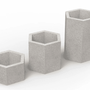 Molde Hexágono de Base 10