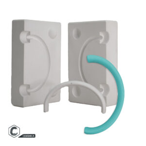 Molde Yeso A-002 Asa curva