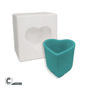Molde Yeso C-006 Cuenco Corazón