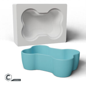 Molde Yeso C-001 Plato Hueso