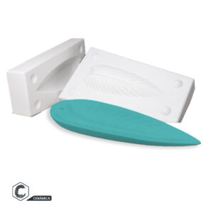 Molde de Yeso D-002 Hoja sahumerio