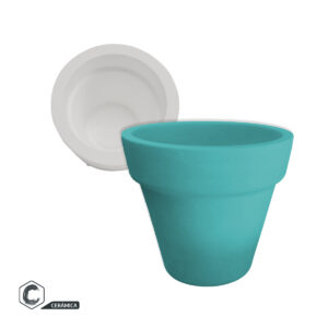 Molde de Yeso D-019 Maceta Clásica Mediana