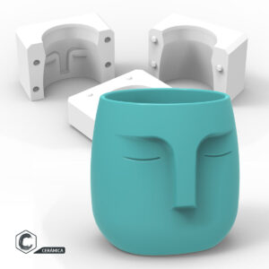 Molde de Yeso D-003 Cabezón