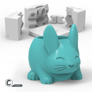 Molde de Yeso D-004 Conejo