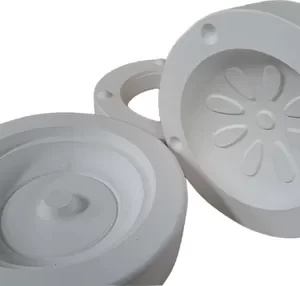 Molde de Yeso D-034 Porta Espiral 02 Pétalos