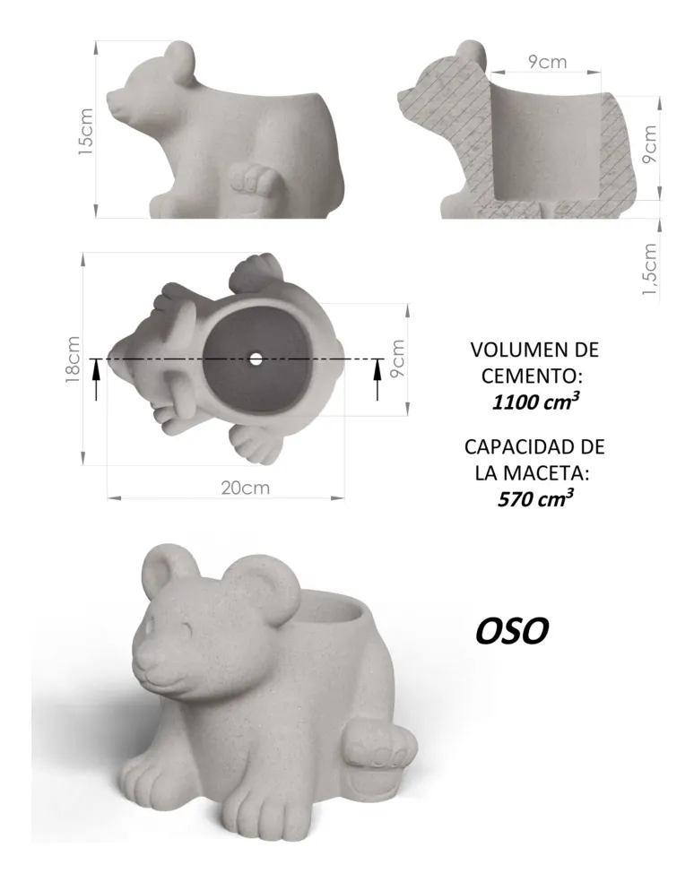 Molde Oso - Imagen 8