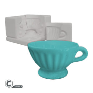 Molde de Yeso T-009 Taza Vintage