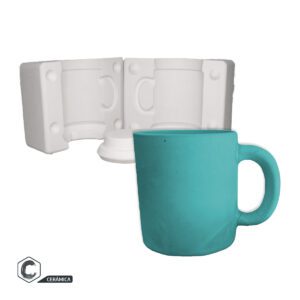 Molde de Yeso T-014 Taza Recta