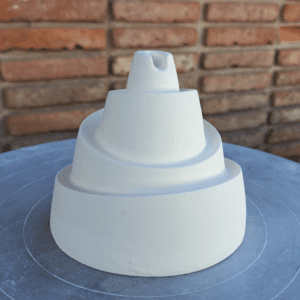 Bizcocho Cerámico D-007 Cascada de Humo Niveles