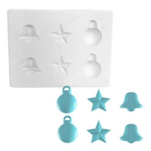 Molde de Yeso F-001 Formas navideñas