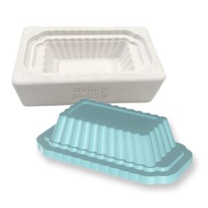 Molde de Yeso P-039 Budinera Ondas Chica