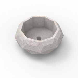 Molde Cuenco Facetado