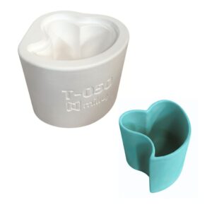 Molde de Yeso T-050 Taza Corazón