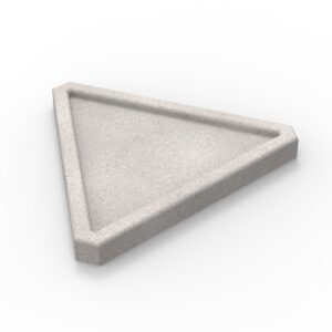 Molde Plato Triángulo