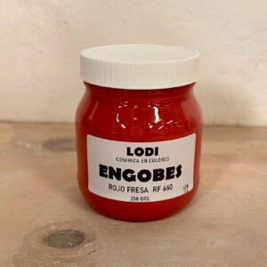 Engobe Listo LODI Rojo Fresa 250gr